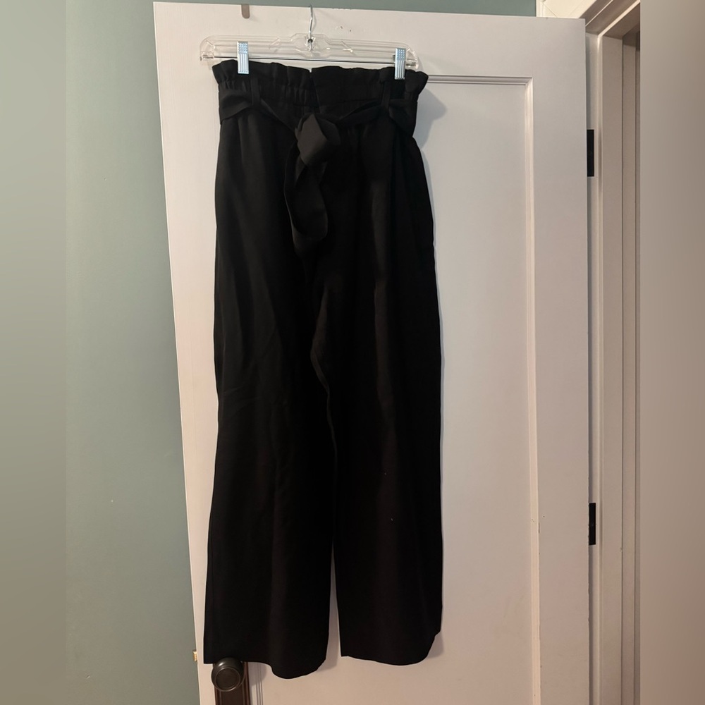 J.Crew Point Sur Black High-Waisted Pants